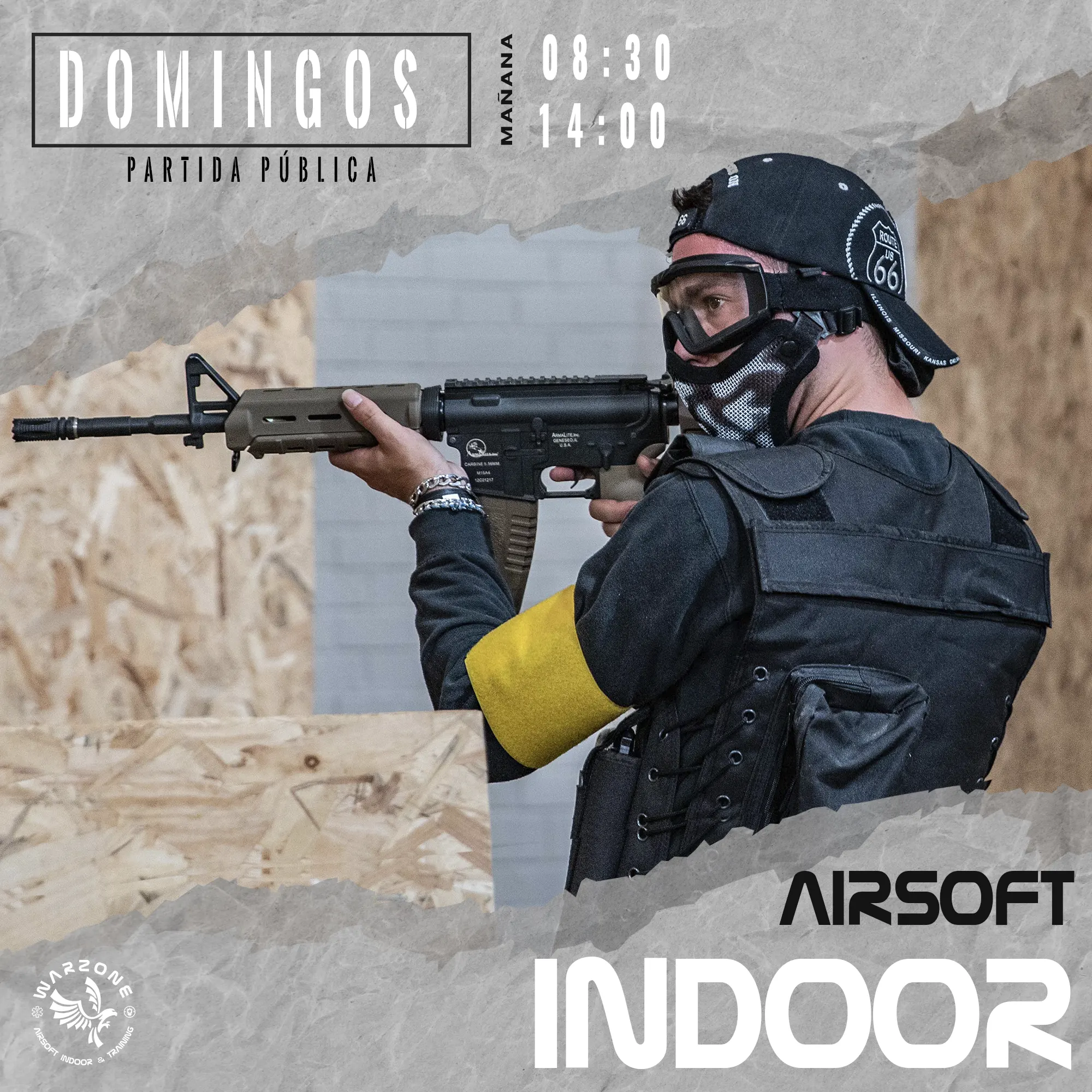 PARTIDA AIRSOFT DOMINGO MAÑANA