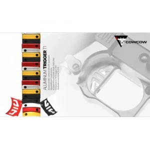 COWCOW Tech Aluminum Trigger T1 for Hi-CAPA/1911