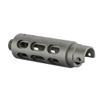 Grey Oval External barrel in aluminium CNC for AAP01 pistol