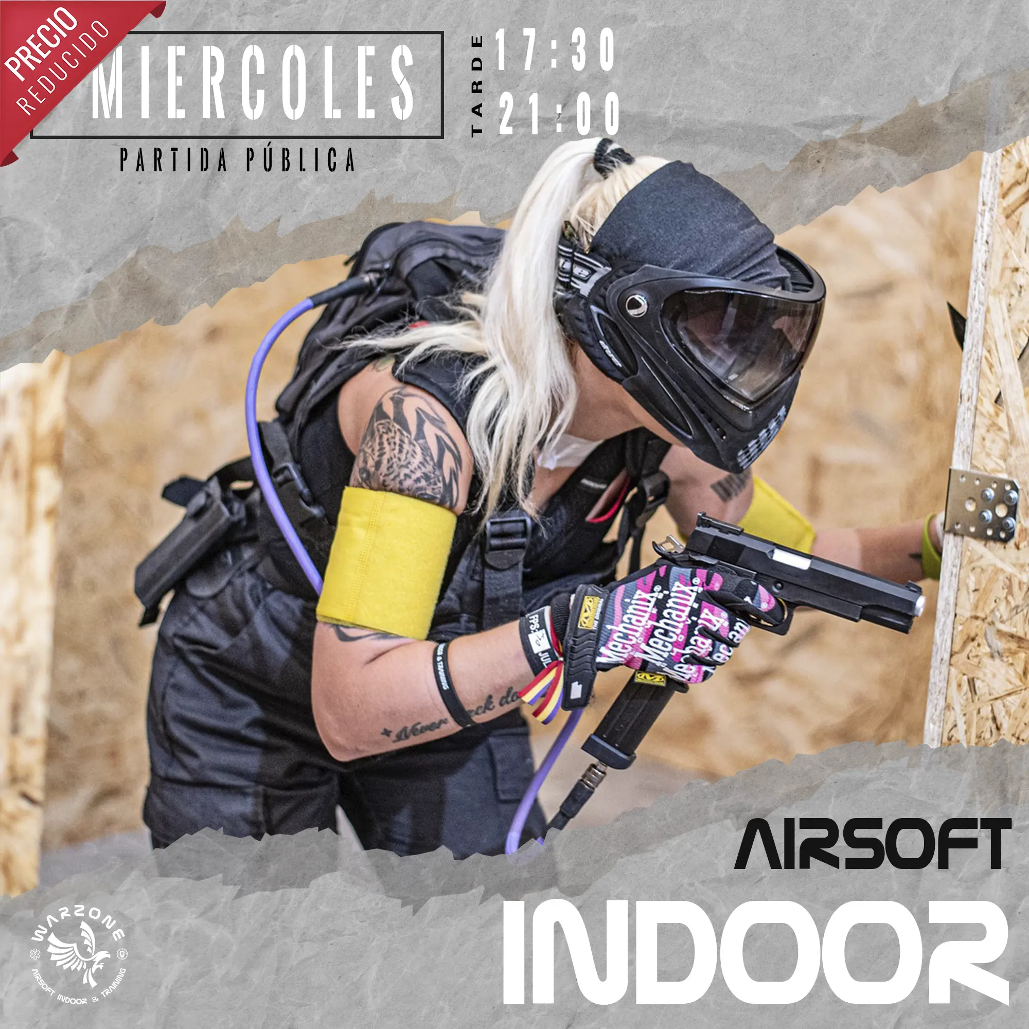PARTIDAS AIRSOFT MIÉRCOLES
