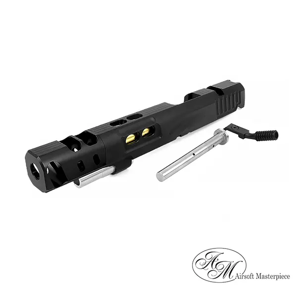 Airsoft Masterpiece S Style DVC Steel Open Slide for Hi-CAPA