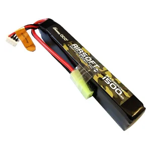 Gens ace 25C 1500mAh 3S1P 11.1V with mini Tamiya Plug