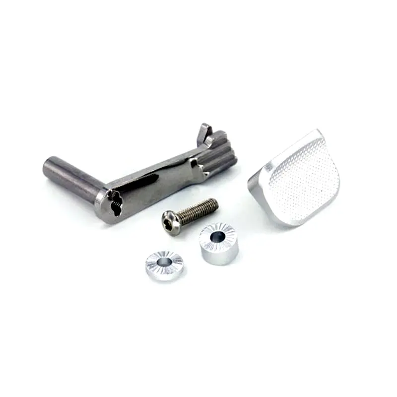 AIP Stainless Slide Stop with Thumbrest Hi-capa 5.1 4.3