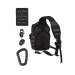 MOCHILA MILTEC BANDOLERA TACTICAL BLACK