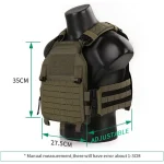 Chaleco táctico EMERSONGEAR LAVC ASSAULT con sistema ROC