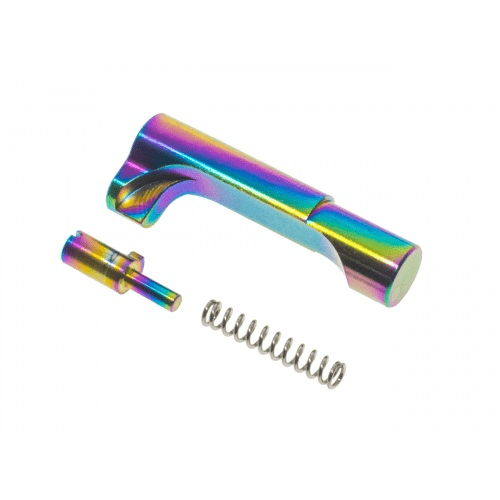 CowCow Match Grade Stainless Steel Mag Release (Rainbow)