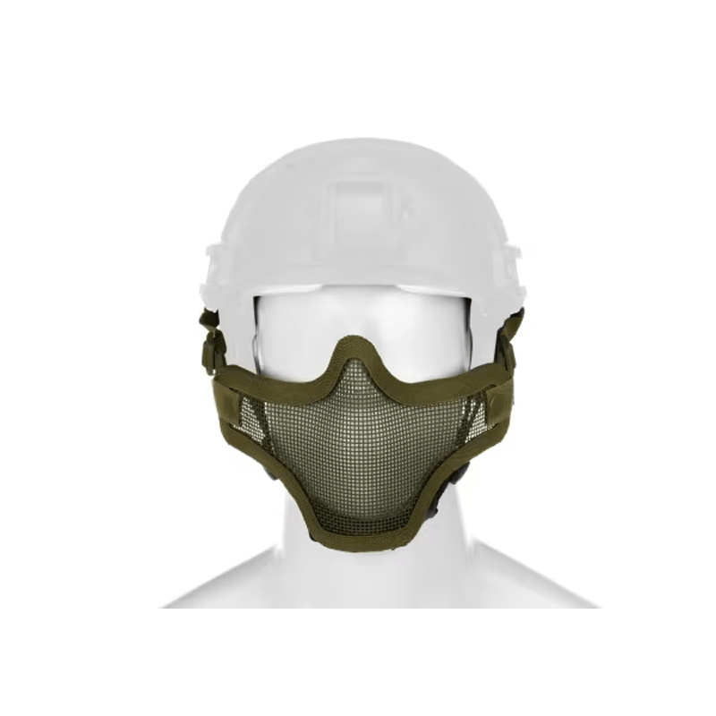 Steel Half Face Mask Fast Version – Máscara de Media Cara de Acero para Airsoft
