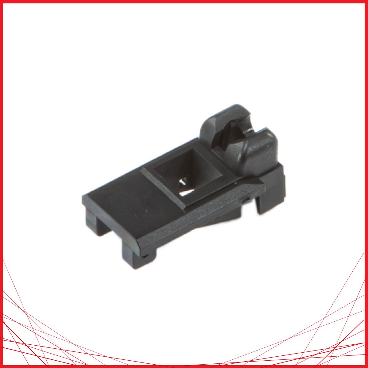 Unicorn Airsoft MWS Reinforced Magazine Lip instalado en un cargador MWS