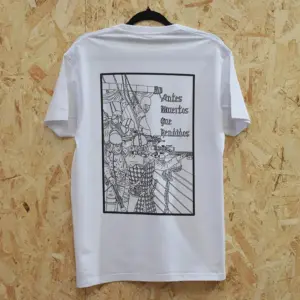 camiseta galera almogavar blanco
