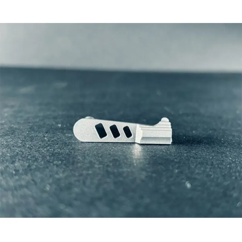 DR BLACK ALUMINIUM SLIDE STOP TYPE A SILVER